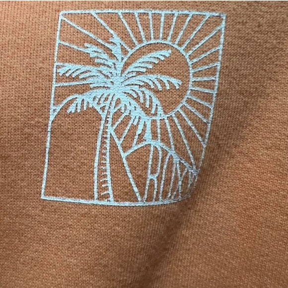 ROXY Orange and Yellow Tie-Dye Hoodie - Picture 7 of 8